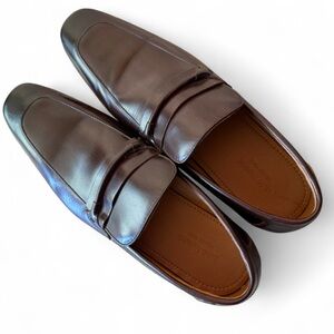 Men's Brown Leather Loafers - Carlos Morandi